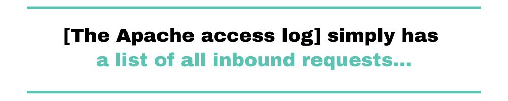 apache access log