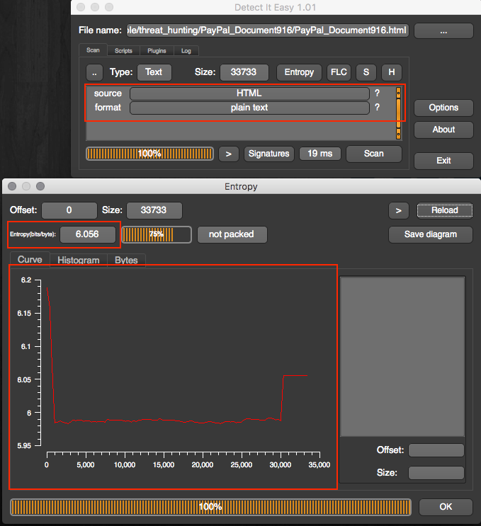 Image of File Analysis with DIE