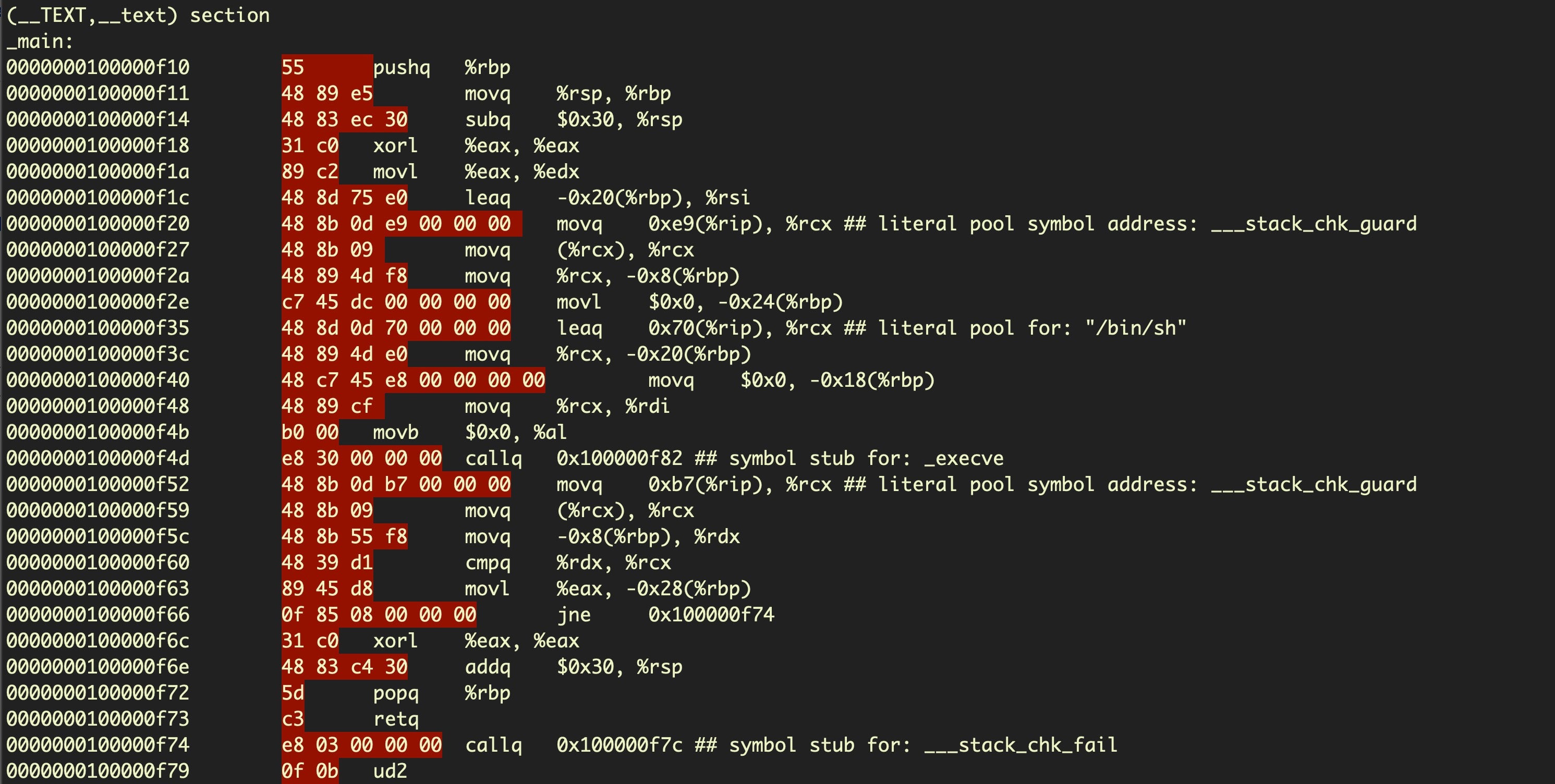 image of disassembly