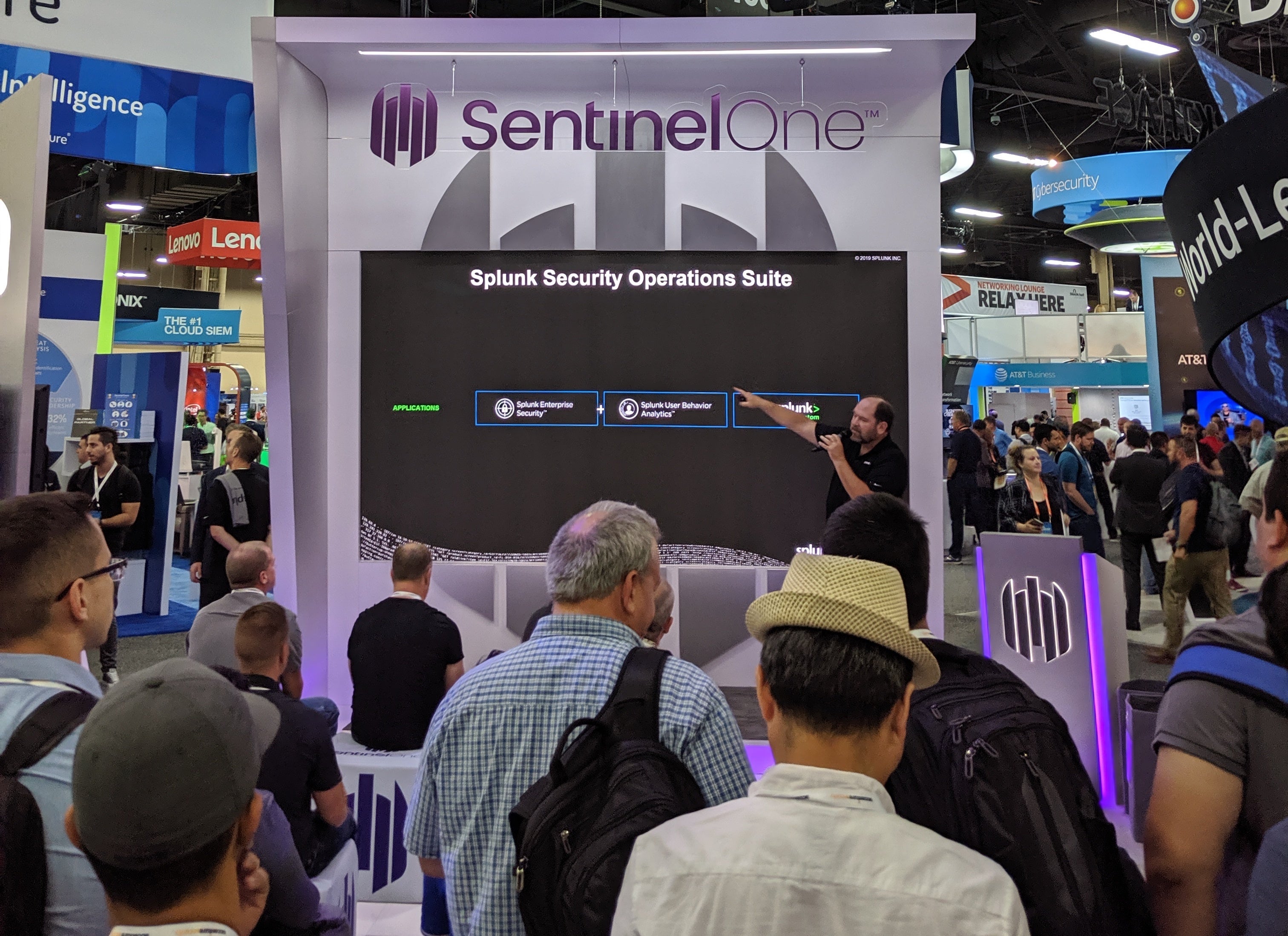 image of splunk at black hat