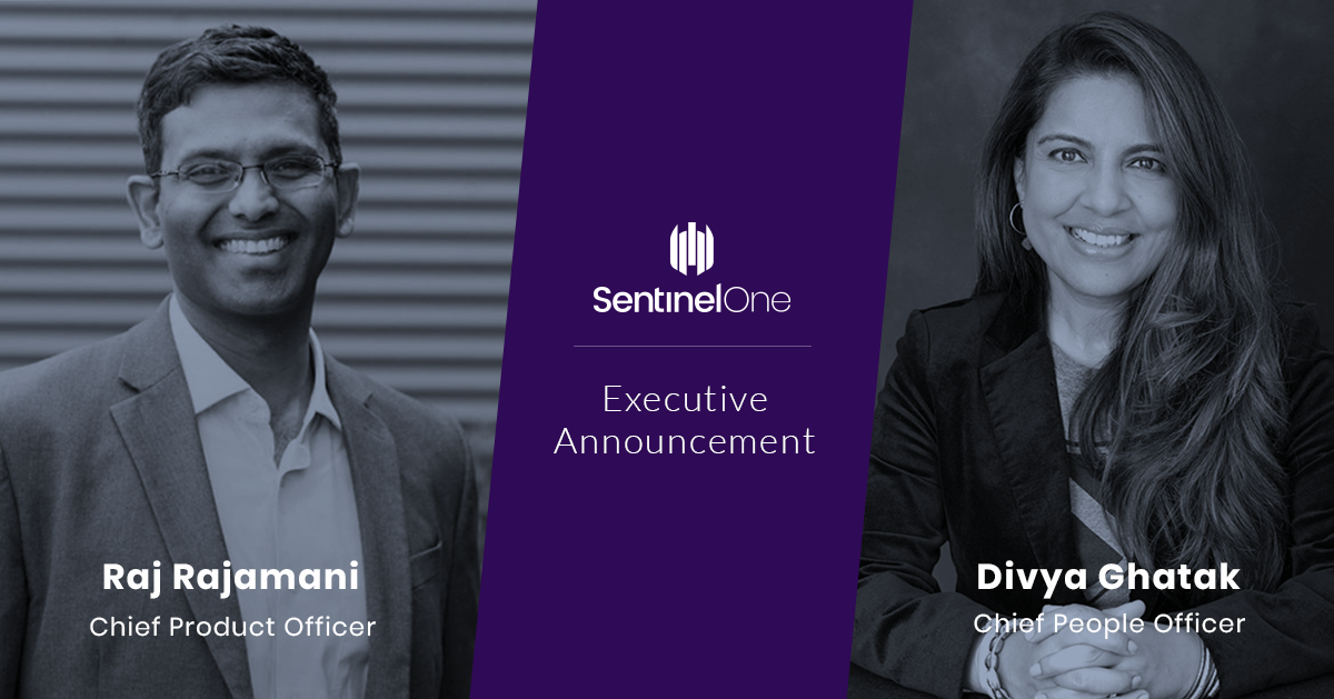 SentinelOne Appoints Divya Ghatak as Chief People Officer and Raj ...