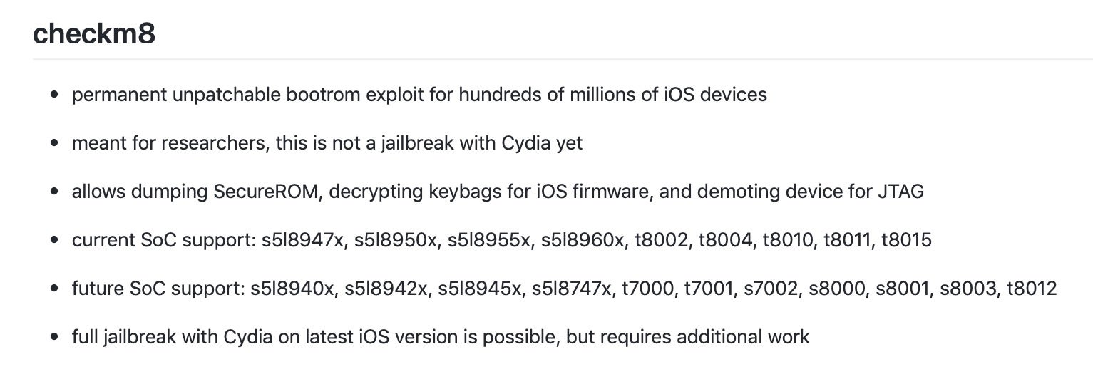 The iOS Checkm8 jailbreak is hugely significant, but not for you