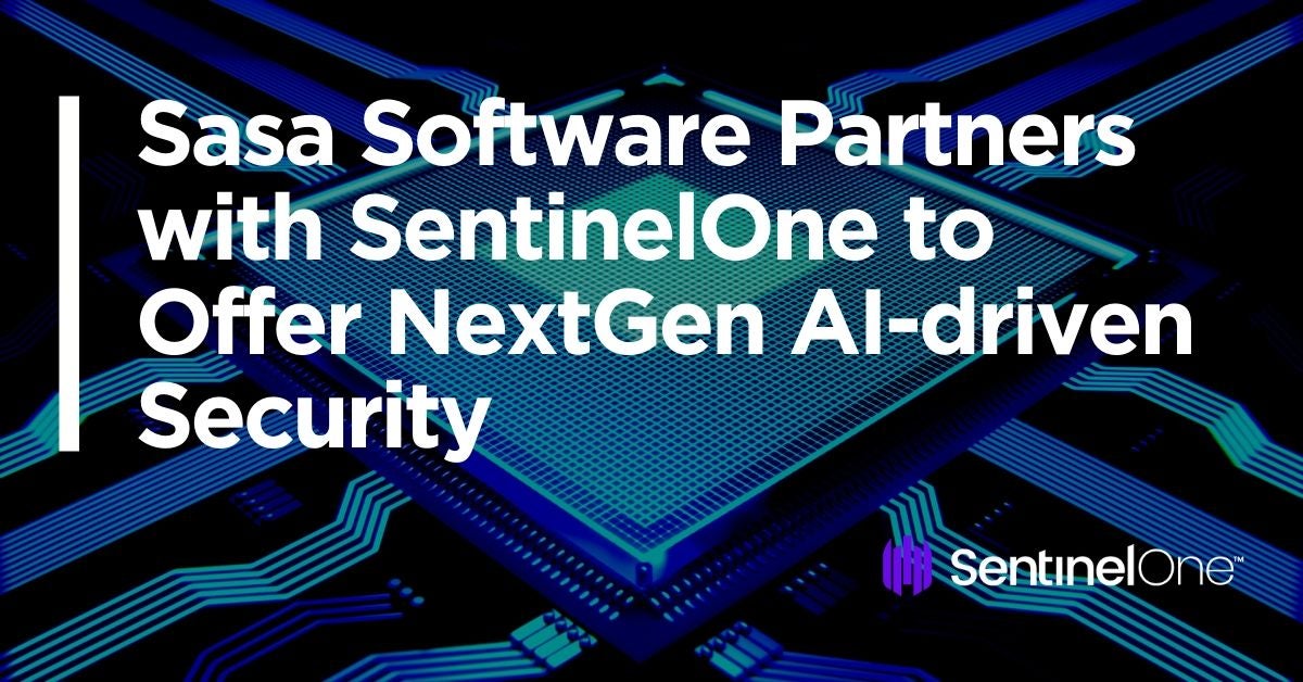 image of Sasa partners with Sentinel One