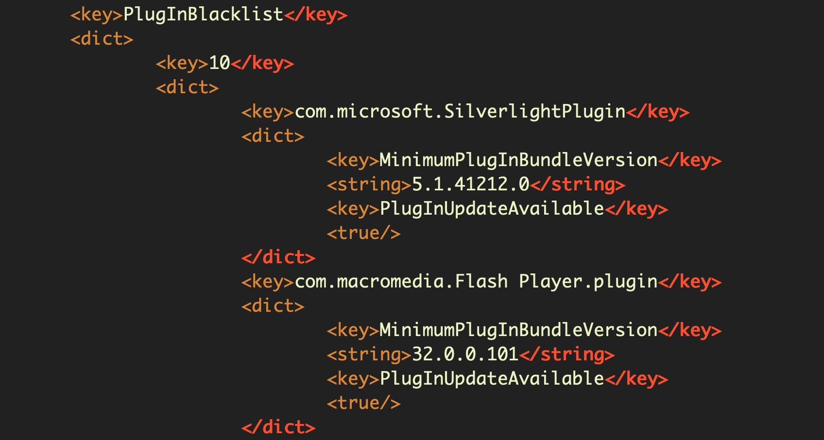 image of plug-in blacklist