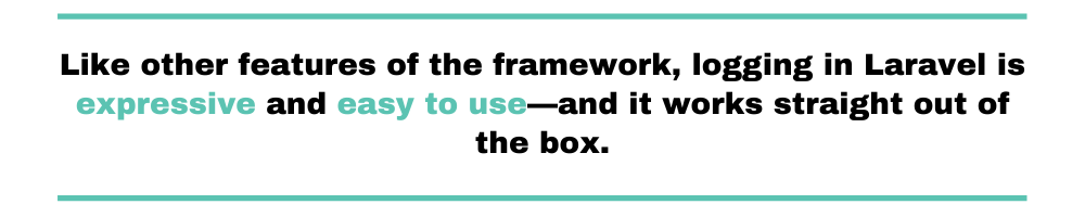 Laravel Logging