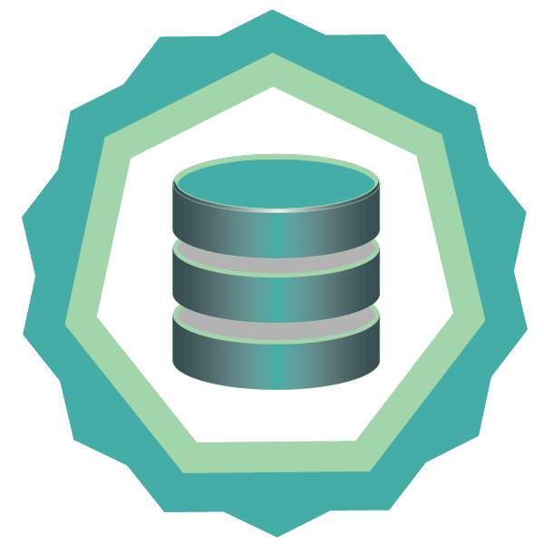 Database as a service shown by three cylinders