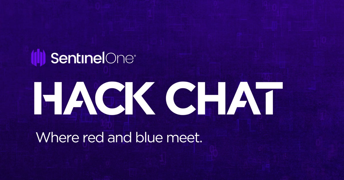 Hack Chat - SentinelOne