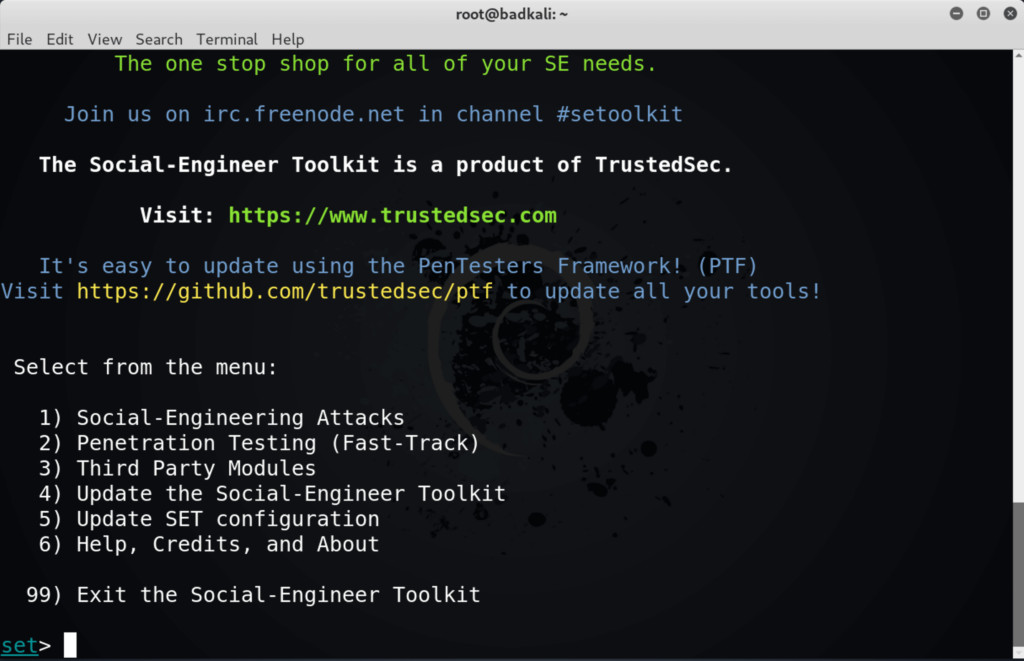 social engineering toolkit