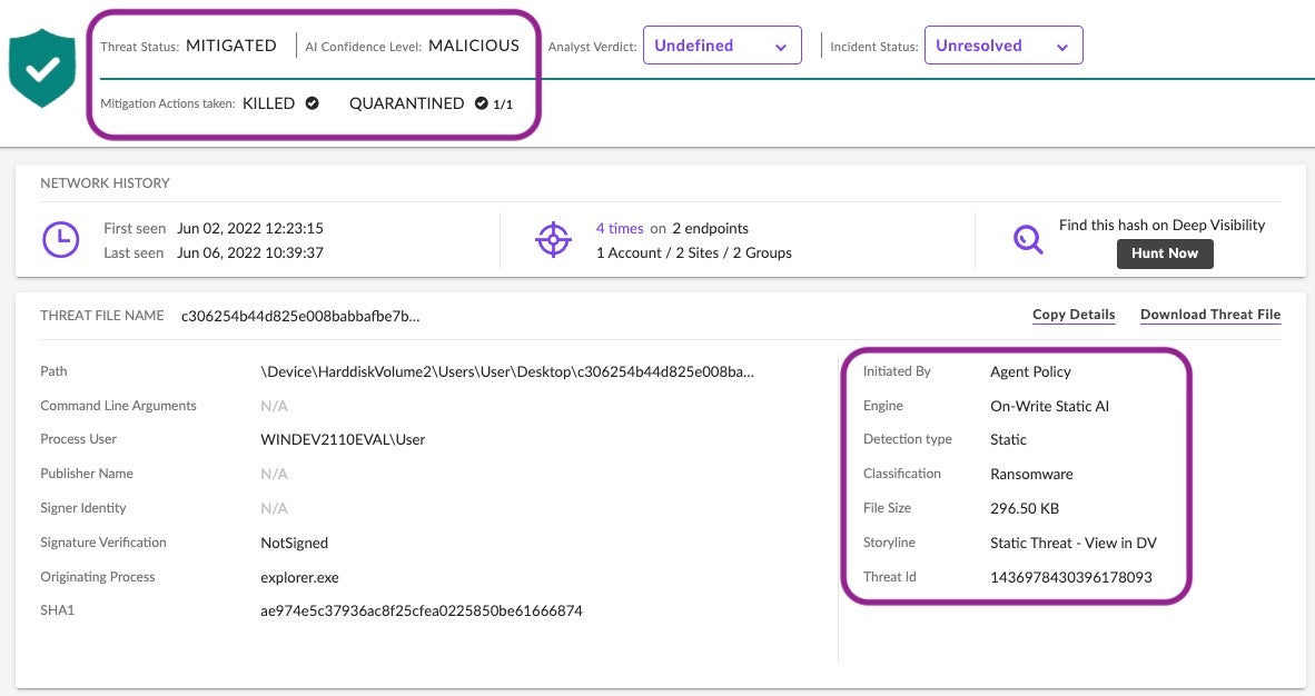 how to detect mindware ransomware