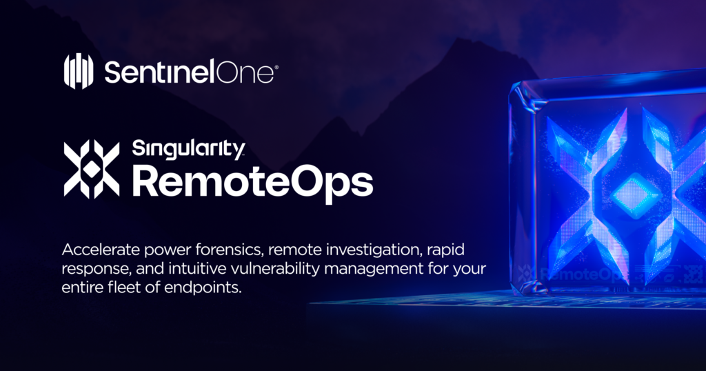 Singularity remoteops sentinelone