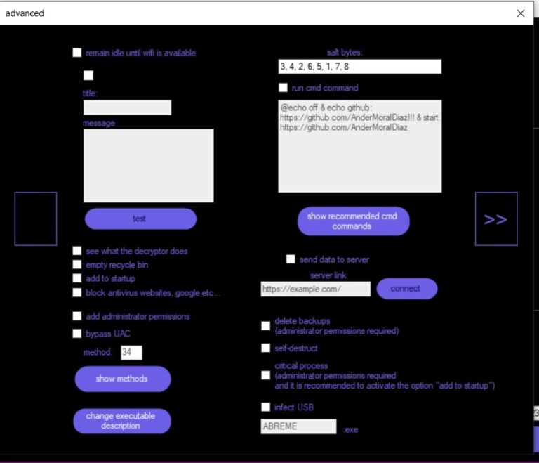 Slam! Anatomy of a Publicly-Available Ransomware Builder