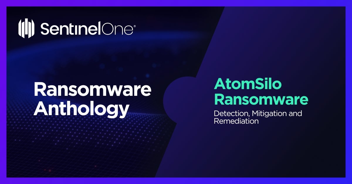 AtomSilo Ransomware
