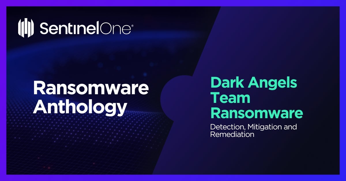 Dark Angels Team Ransomware