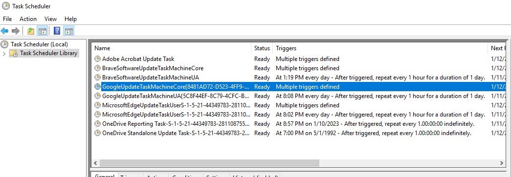 NetSupport RAT Persistence via Scheduled Task