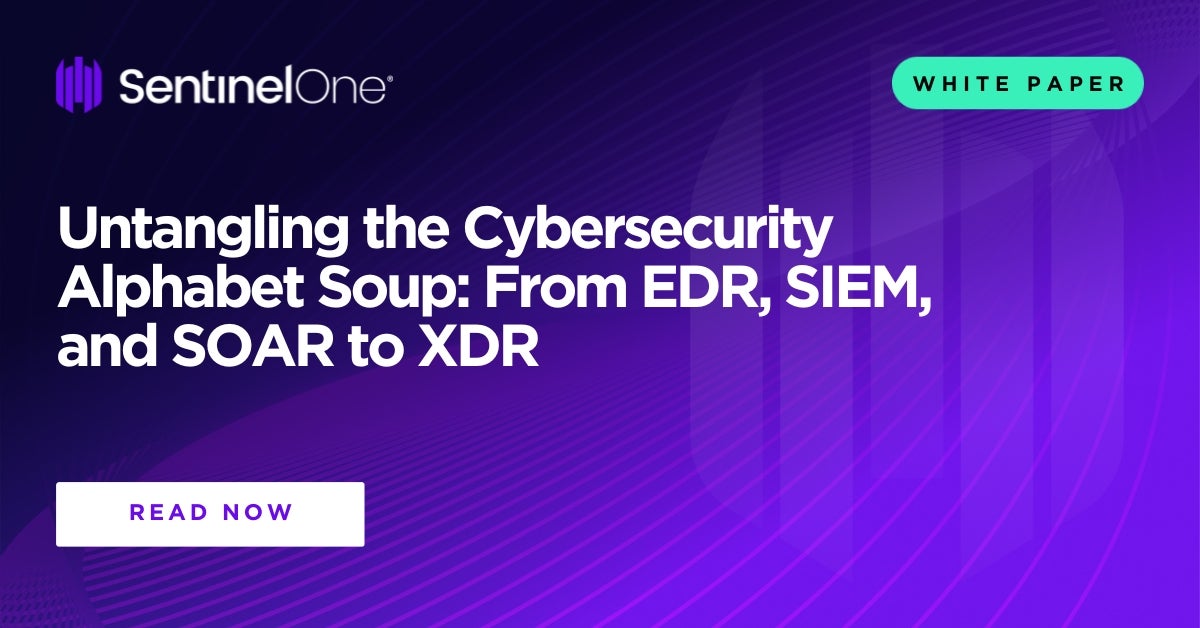Enterprise Ransomware Protection With Edr Siem Soar Xdr