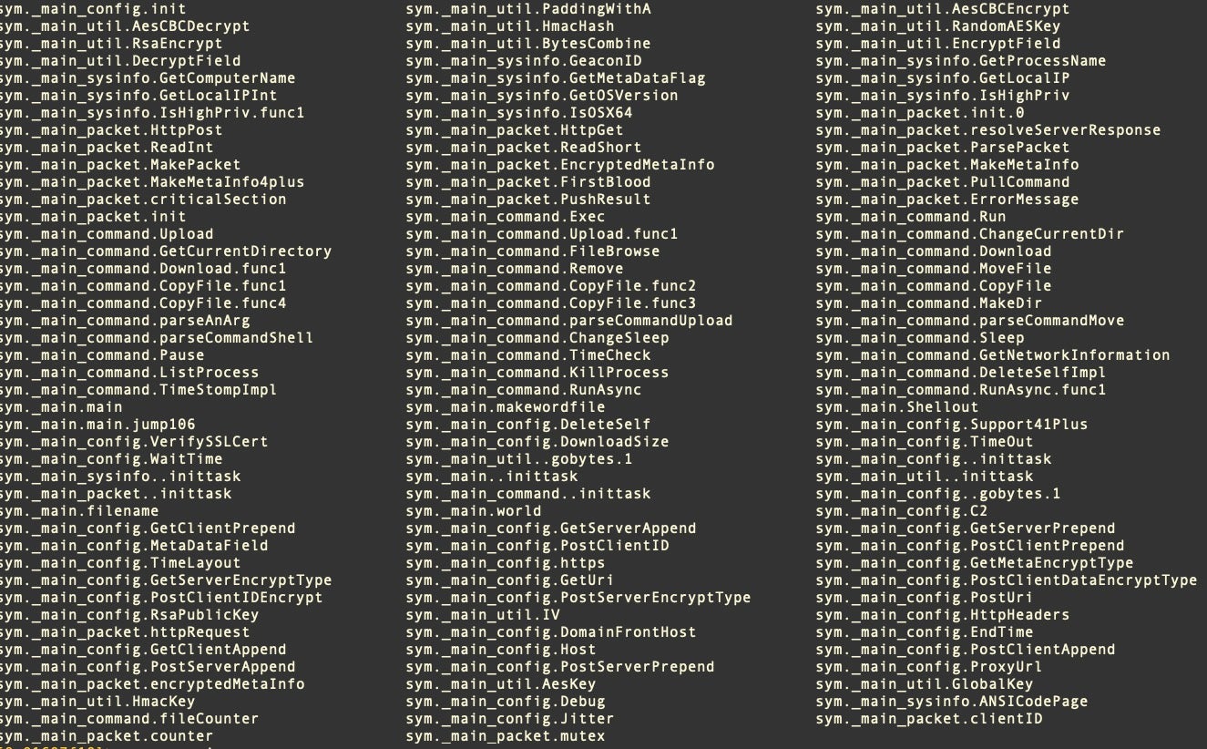 Main functions of a Geacon payload