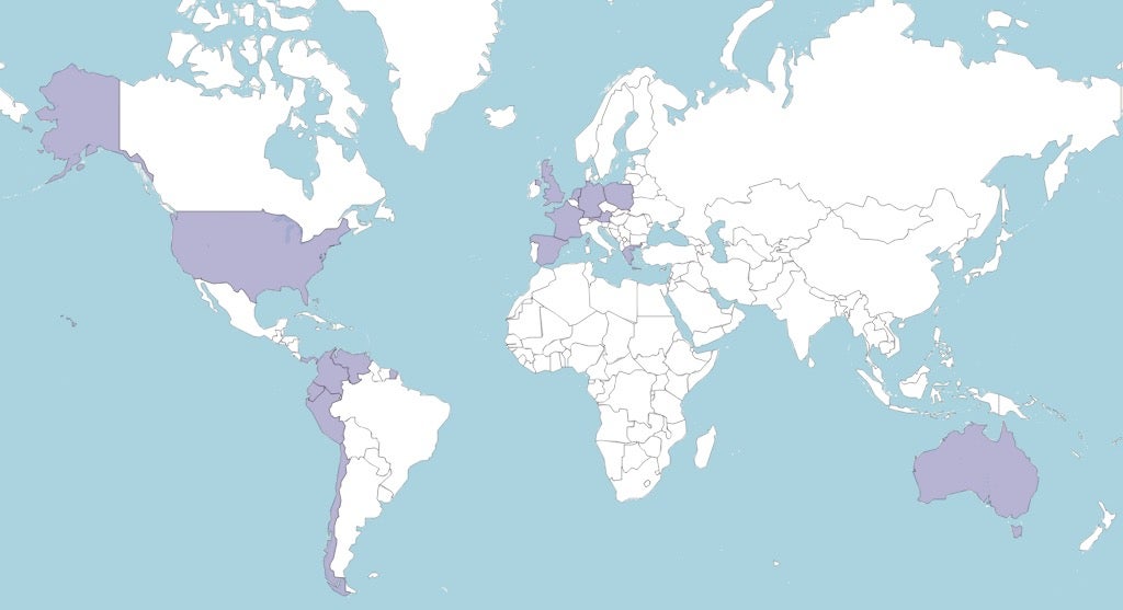 Fig 1: Countries targeted by Neo_Net