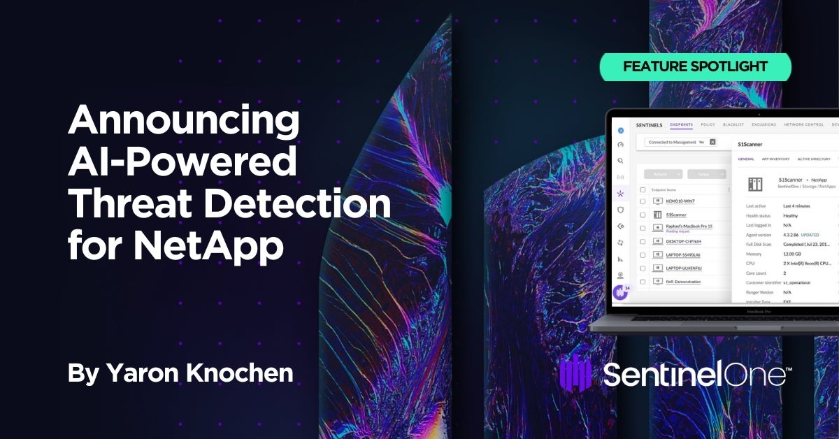 NetApp for AI-powered threat detection