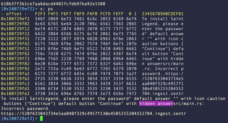 Variant A contains easily identifiable strings related to password scraping