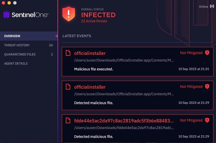 Yes, SentinelOne detects MetaStealer