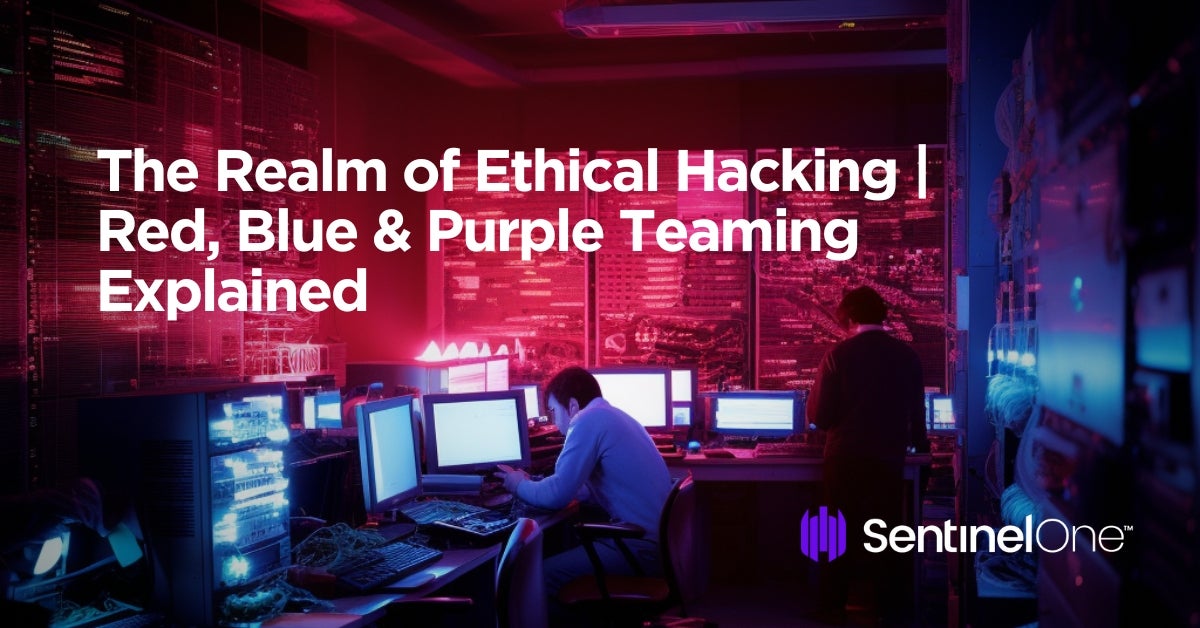 The Realm of Ethical Hacking  Red, Blue & Purple Teaming