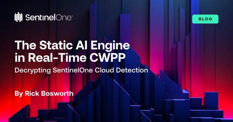 Static Engine Display Decrypting SentinelOneβs Detection | An In-depth Look at Our Real-Time ...