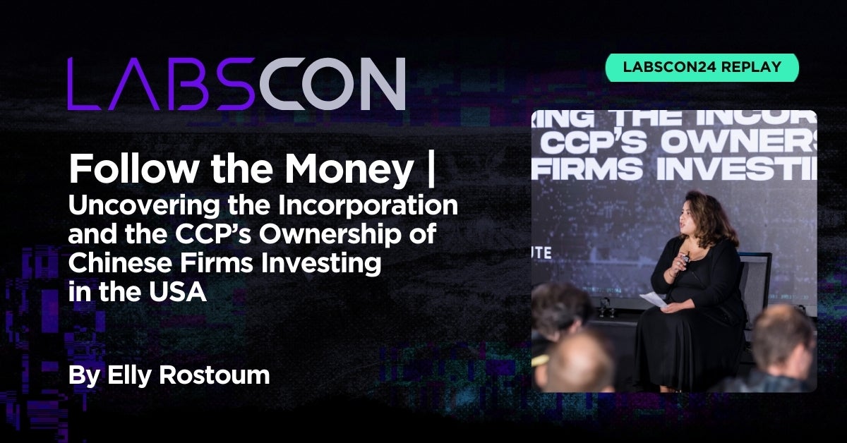 LABScon24 Replay Follow the Money Uncovering the Incorporation and
