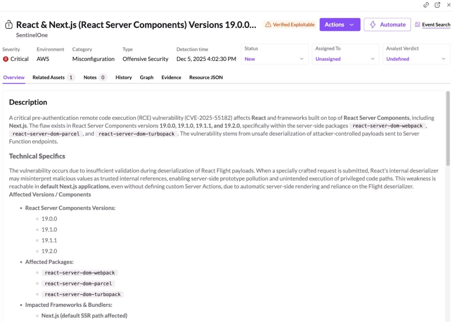 From React to Remote Code - Protecting Against the Critical React2Shell ...