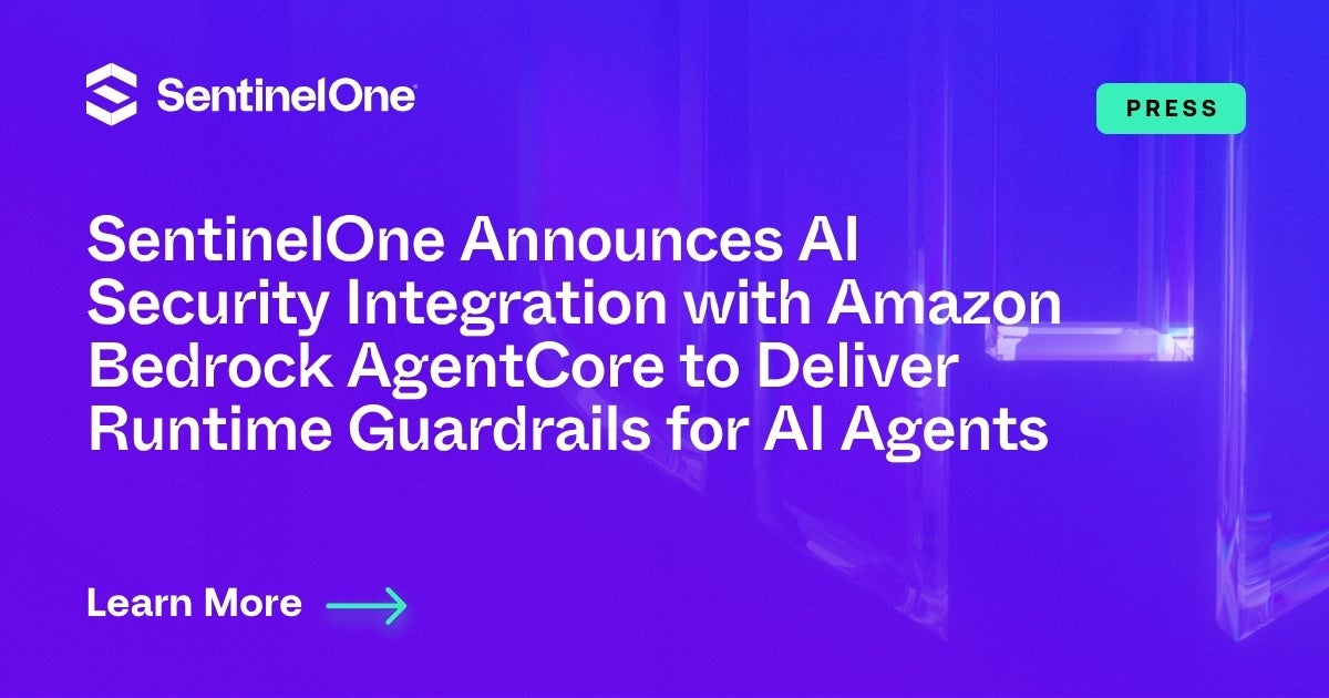 SentinelOne Announces AI Security Integration with Amazon Bedrock ...