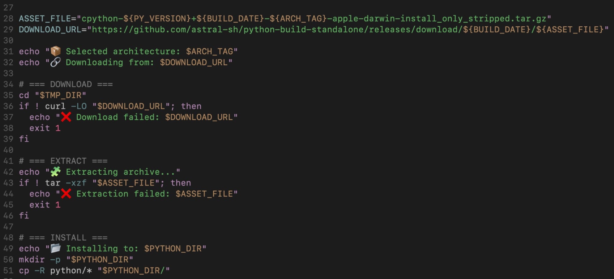 Decoded bash script has “written by AI” tells