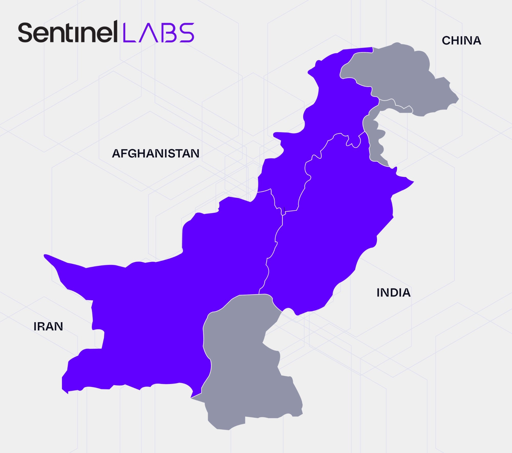 Pakistani provinces with affected law enforcement organizations
