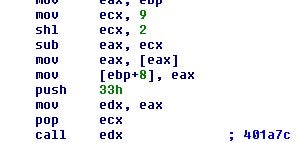 image of Call to decode function after rebuilding table